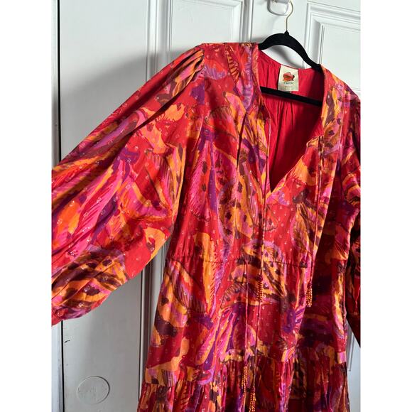 NWOT Farm Rio banana juice mini dress size XL - Picture 4 of 9